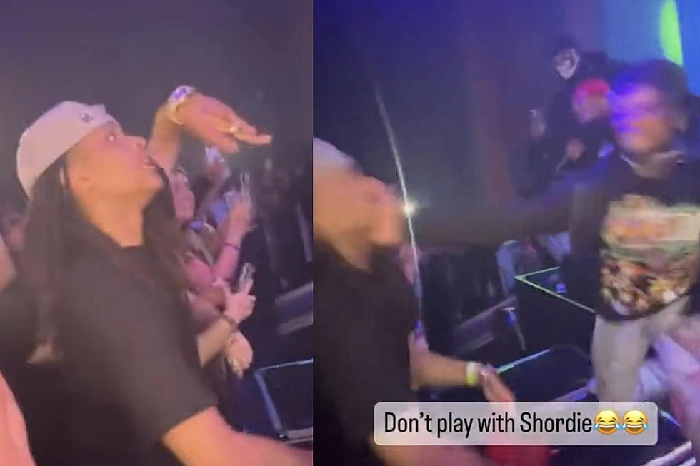Shordie Shordie Punches Fan for Throwing Up Alleged Gang Signs