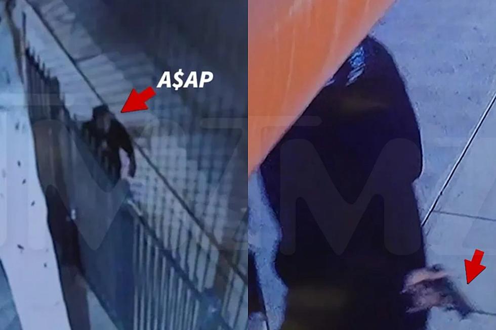 ASAP Rocky Shown in Video Appearing to Hold Gun Right Before Allegedly Shooting ASAP Relli