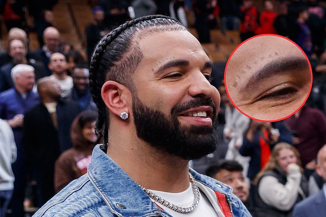 Drake reveals the softest face tattoo in the history of rap