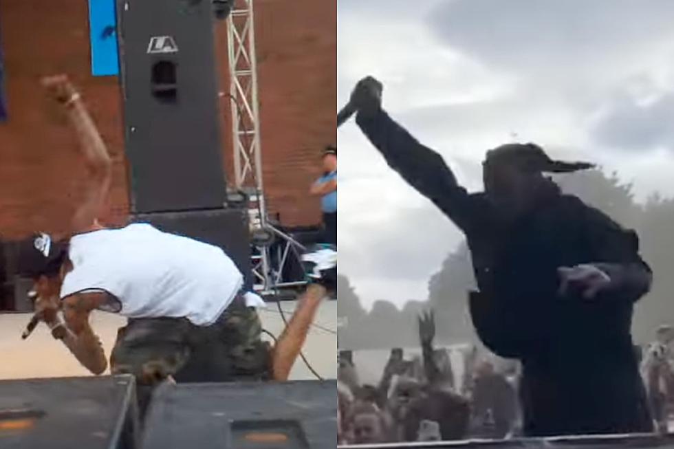 21 Moments of Rappers Falling on Stage Over the Years