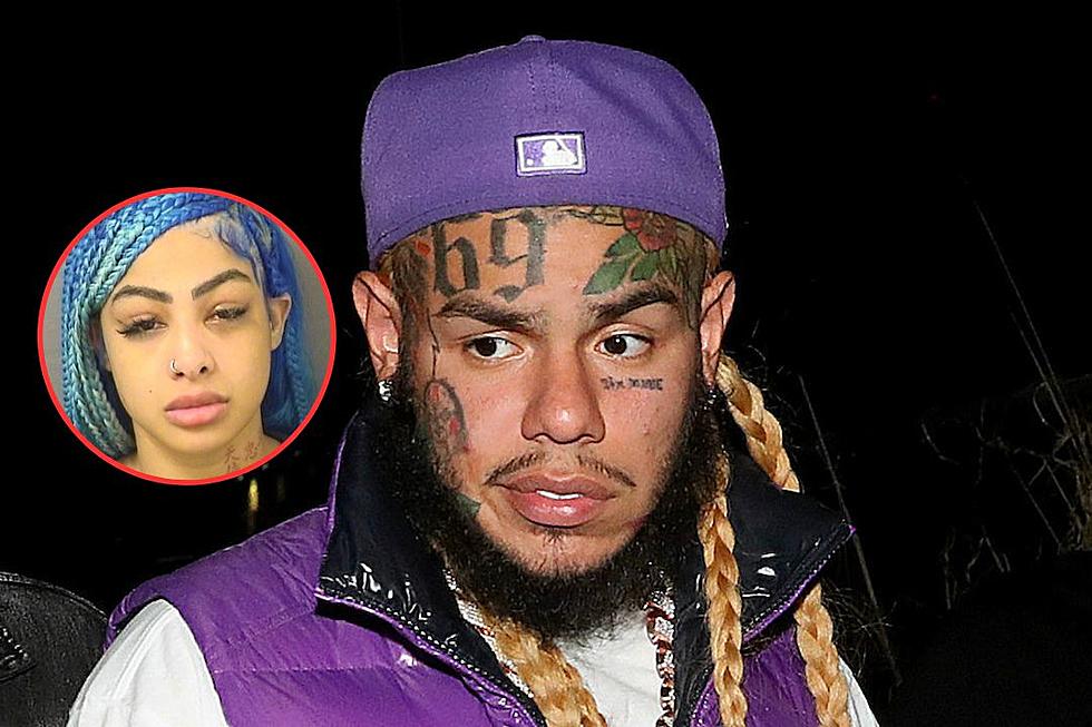 6ix9ine’s Girlfriend, Yailin La Mas Viral, Arrested After Video Shows Her Attacking Him