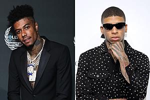 Blueface and NLE Choppa Trade Shots After the Mother of NLE’s...