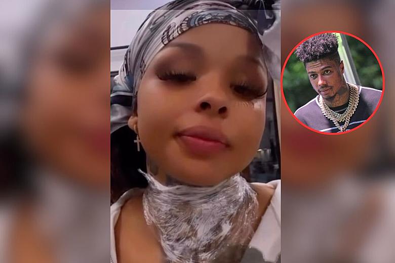 Chrisean Rock Covers Face With New Blueface Tattoo