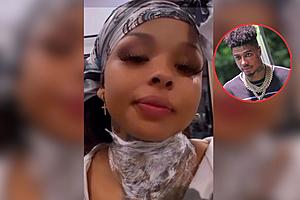Chrisean Rock Covers Up Her Blueface Neck Tattoo With a Rose