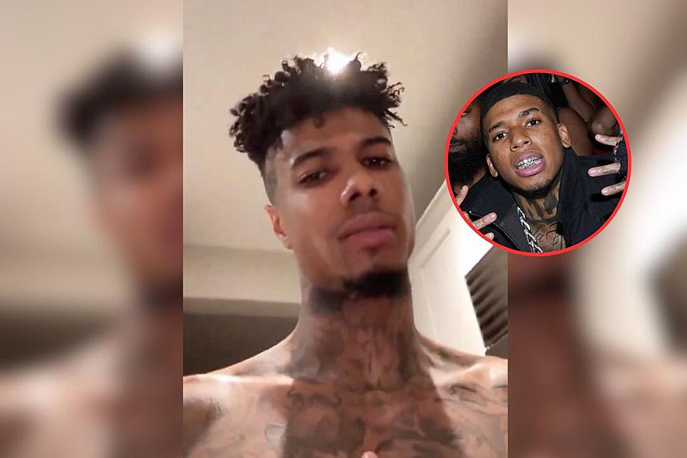 Blueface Claims Choppa Back Out of Fight