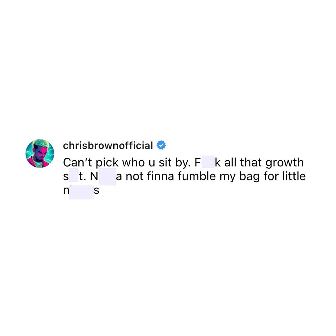 Chris Brown responds to viral video with Quavo.