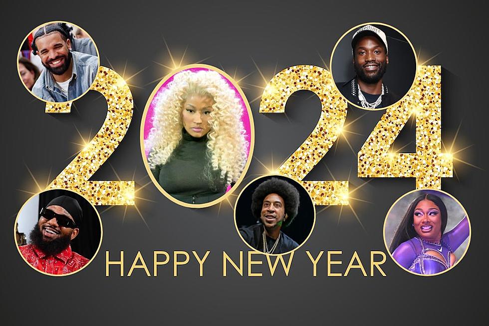 Rappers Celebrate New Year's Day 2024
