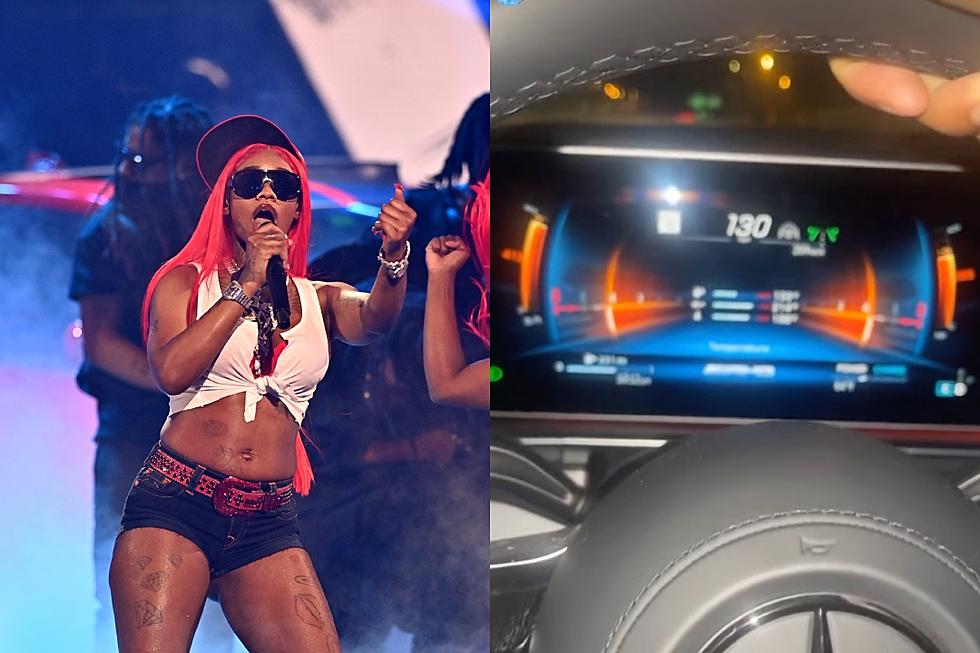 Sexyy Red Records Herself Driving 130 MPH While Pregnant