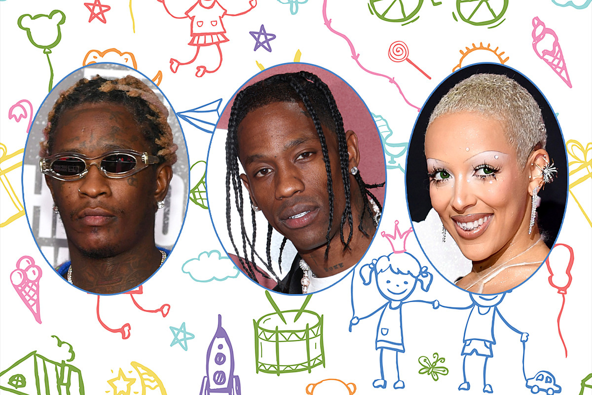 Here Are Adorable Childhood Photos of Travis Scott, Young Thug, Doja Cat and More #TravisScott