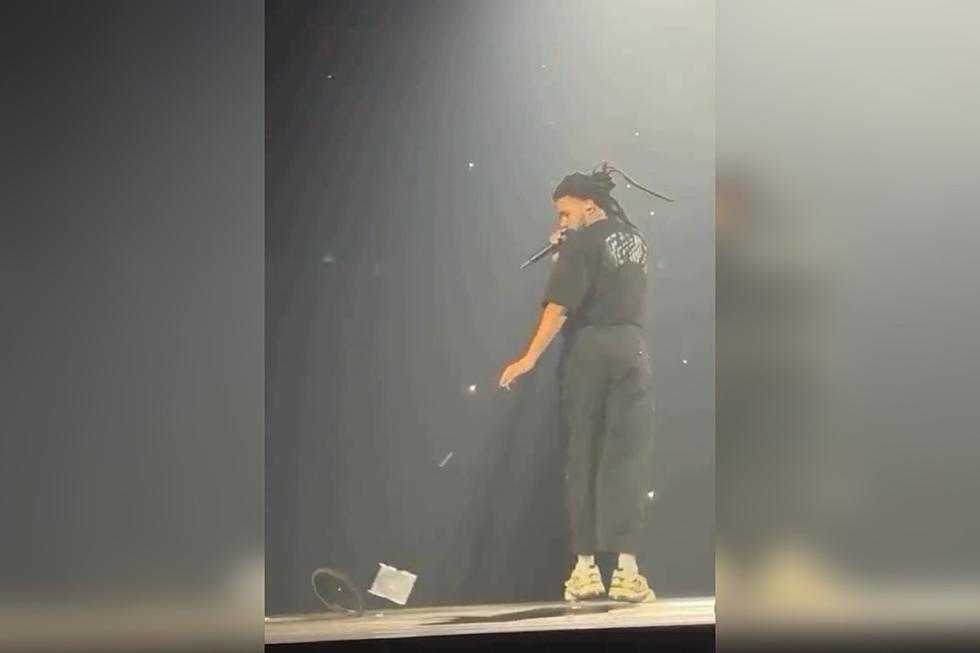 J. Cole Roasts Aspiring Rapper for Throwing a Demo CD on Stage
