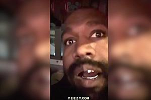 Kanye West Promotes His Clothing Line in Selfie Video for His...