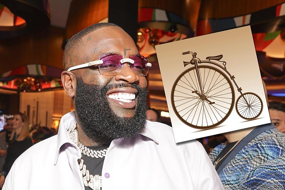Rick Ross Offers $1,000 to Anyone Who Can Ride a High Wheel Bike