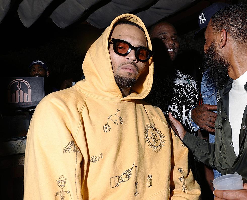 Chris Brown attends a Maxim Hot 100 Event celebrating Teyana Taylor, hosted by MADE special, at The Highlight Room on July 13, 2021 in Los Angeles, California.