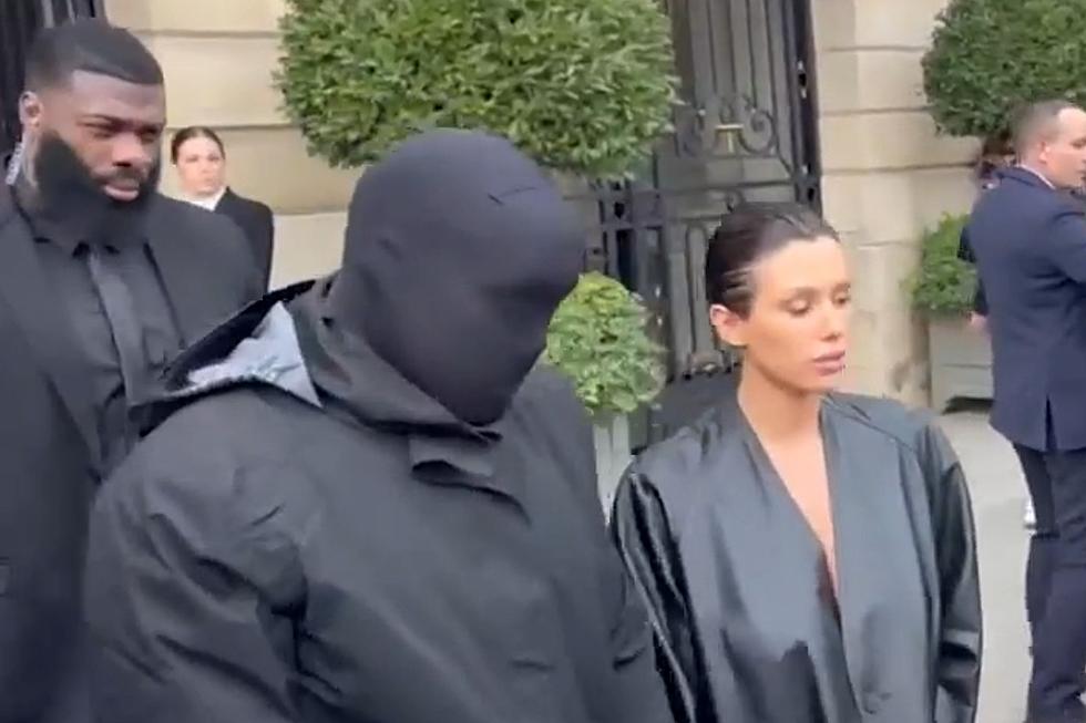 Kanye West Fans Chant Offensive Insult at Adidas as Rapper and Wife Bianca Censori Leave Hotel