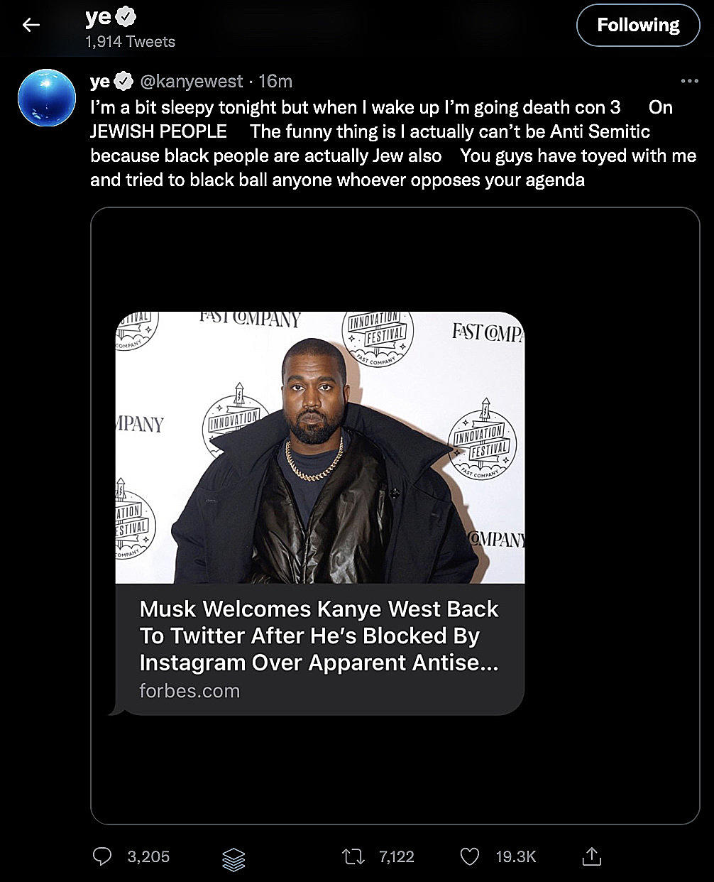 Kanye West Twitter: Kanye West's Twitter exile ends, social media