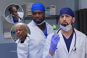 50 Cent, Eminem, Dr. Dre and Snoop Dogg Play Odd Doctors Looking...