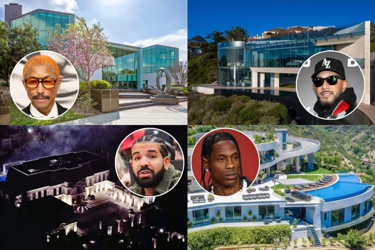 8 Most Impressively Unique Mansions Rappers Own