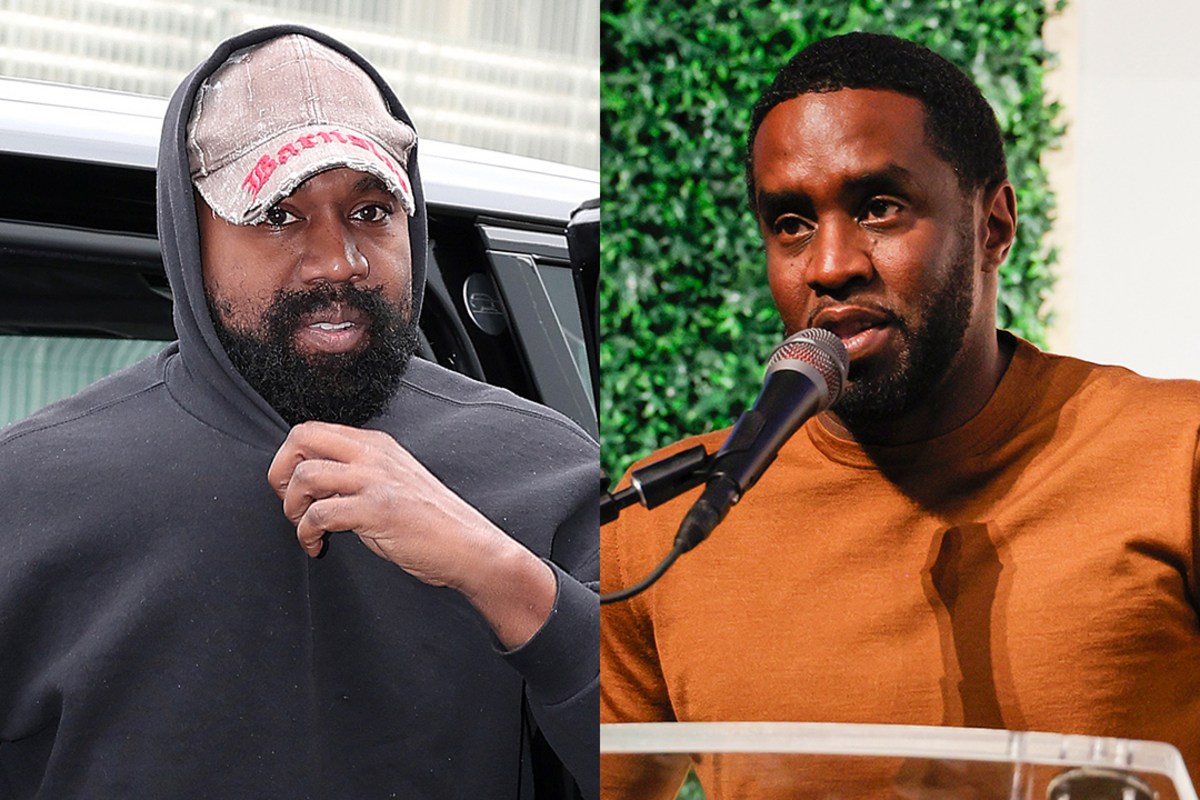 Kanye West Reportedly Ignored Diddy at Rolling Loud - XXL