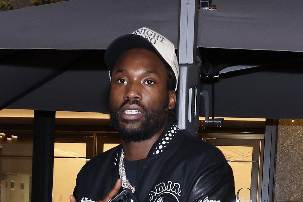 Meek Mill Shows Photo of Wrecked Vehicle After He Was in a Car Accident