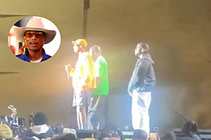 Pharrell Angrily Storms Off Stage After Fans Start Throwing Items...