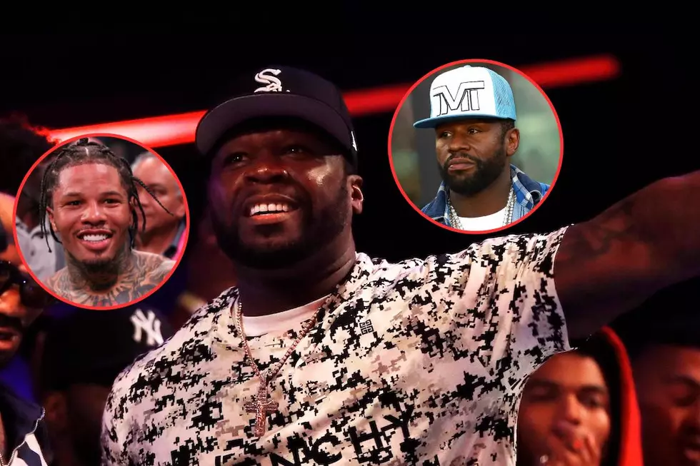 50 Cent Trolls Floyd Mayweather After Boxer Gervonta Davis Threatens to Knock Floyd Out