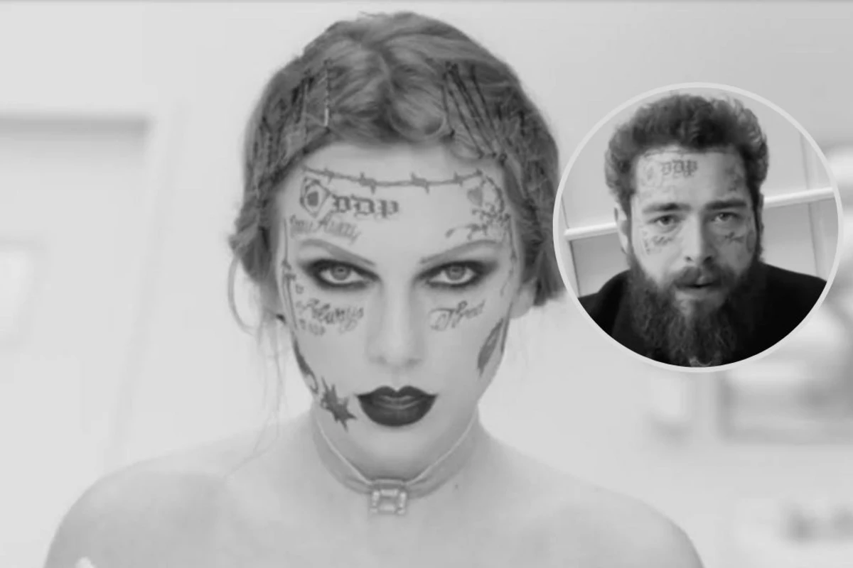 Taylor Swift Has Post Malone’s Tattoos in ‘Fortnight’ Video XXL