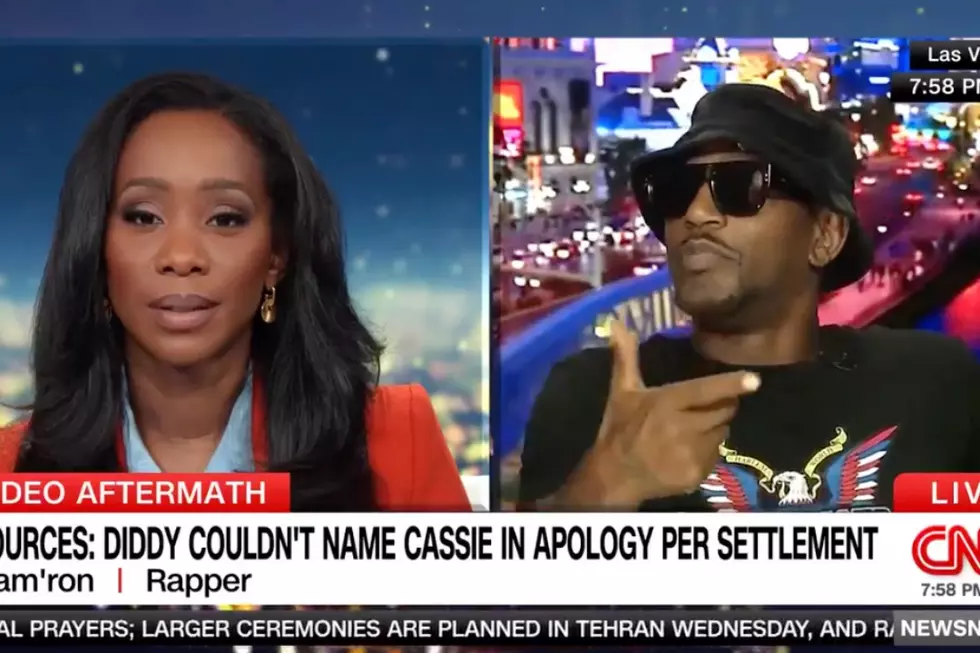 Cam’ron Goes In on CNN News Anchor for Asking Him About Diddy Assault Video