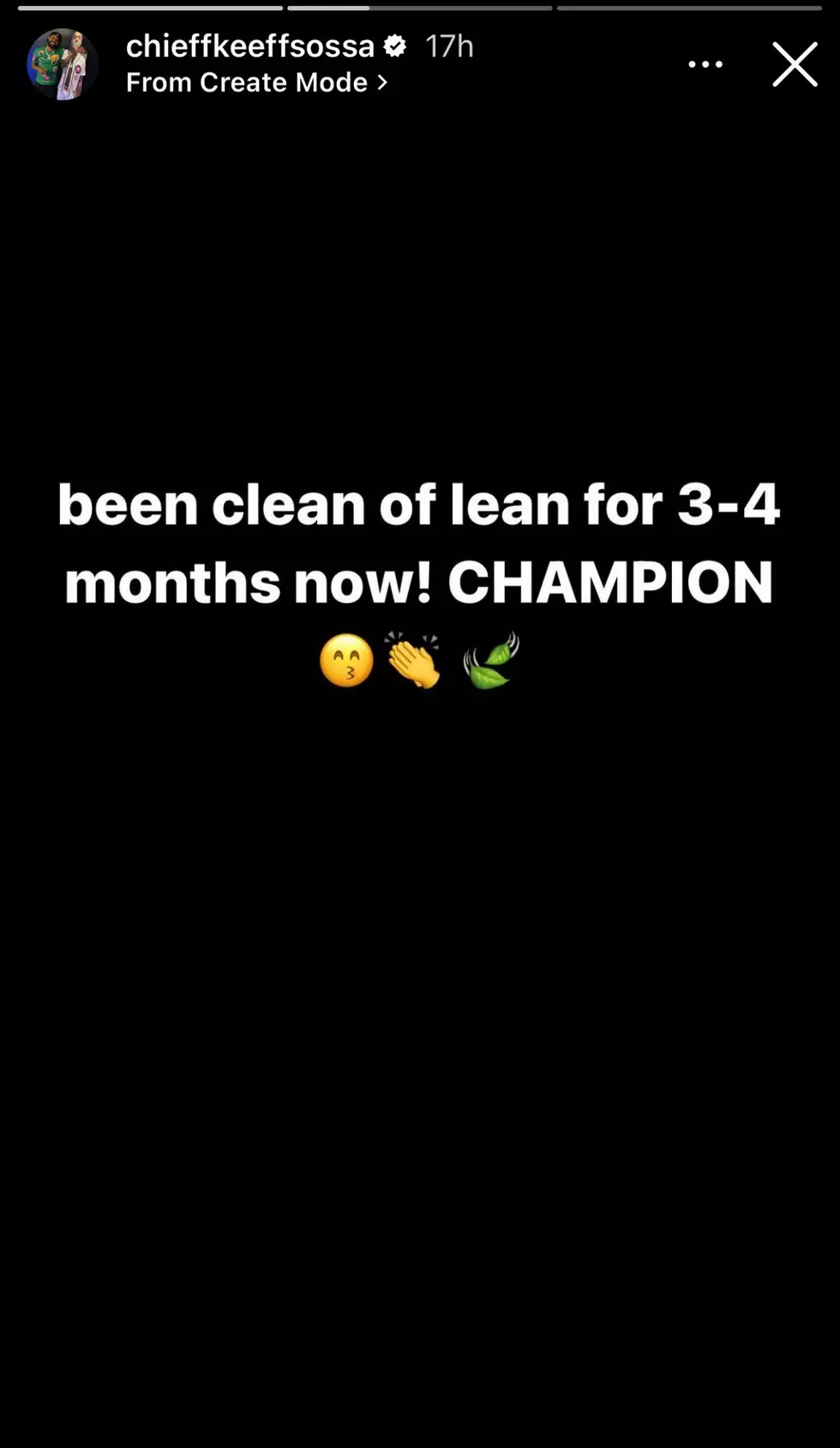 Chief Keef lean photo