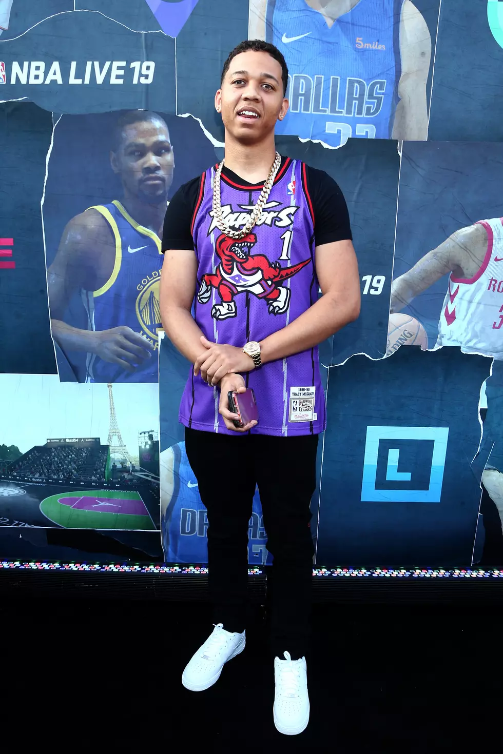 Lil Bibby asiste a EA SPORTS NBA Live 19 en Goya Studios el 24 de agosto de 2018 en Los Ángeles, California.