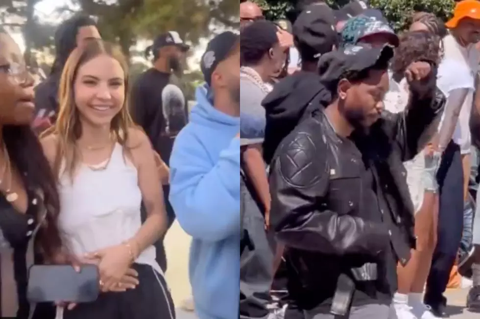 Podcaster Bobbi Althoff Pulls Up to Kendrick Lamar&#8217;s &#8216;Not Like Us&#8217; Video Shoot