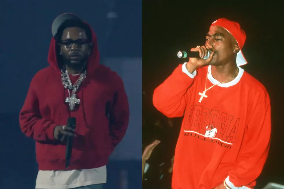 Kendrick Lamar Pays Homage to Tupac Shakur by Wearing the Same Outfit He Wore During the 1994 Source Awards