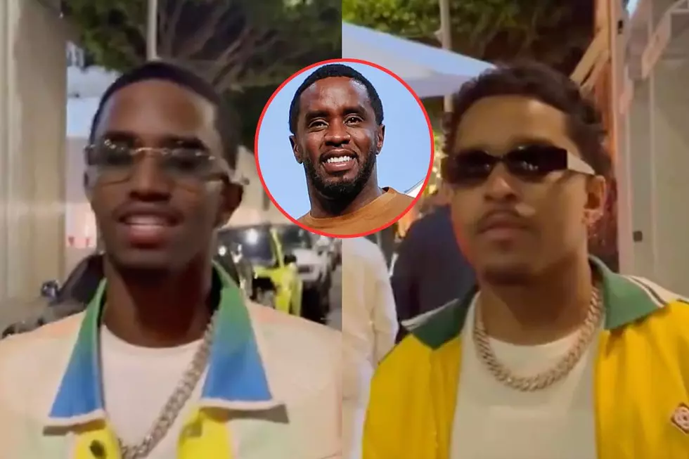 Diddy's Sons Asked About Father's Health