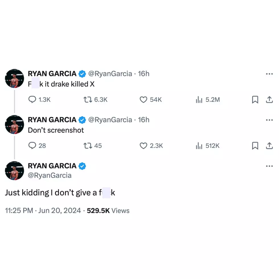 Ryan Garcia accuses Drake of killing XXXTentacion.