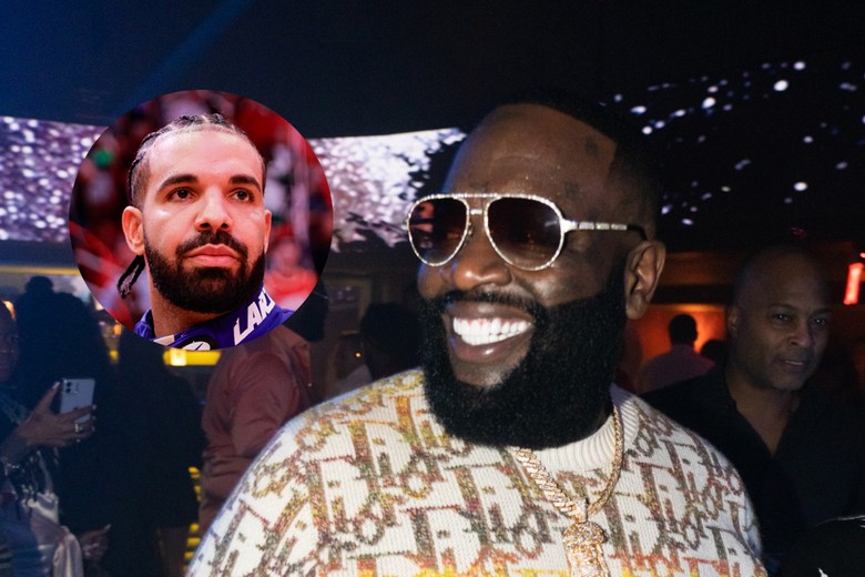 Rick Ross Clowns Drake by Changing Cover to 'Champagne Moments'