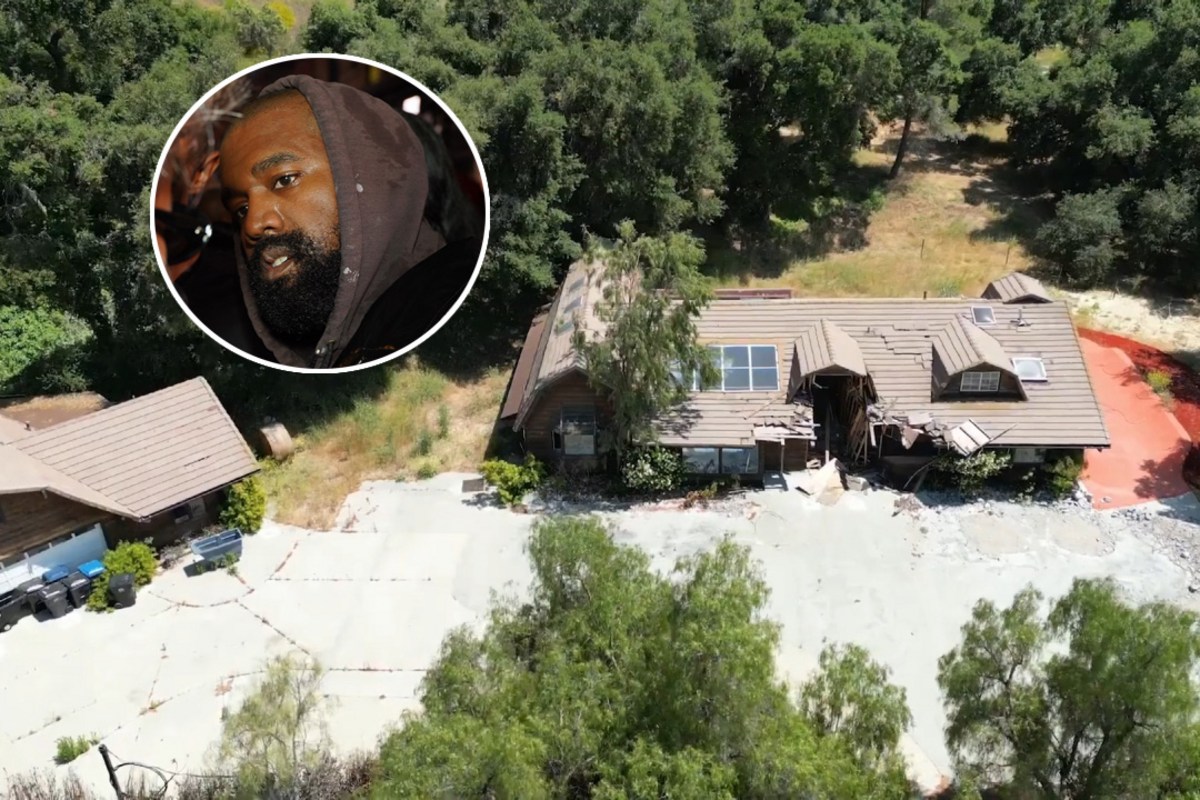 Kyle Cha Ranch Kanye's $2.2 Million Ranch Abandoned and in Ruins (PICS)