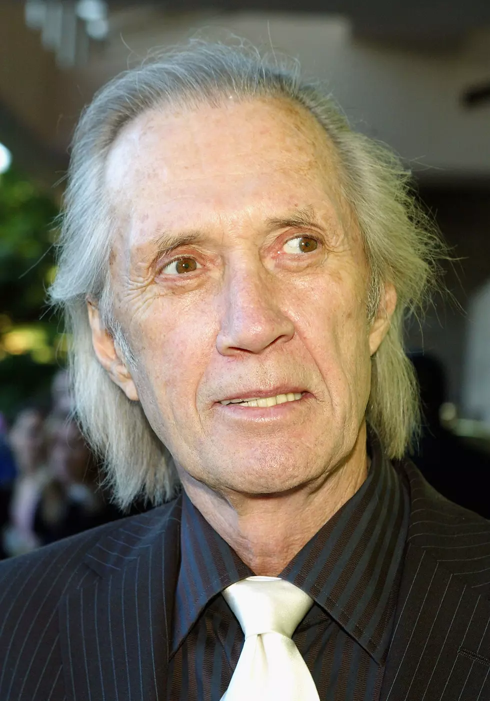 Actor David Carradine arrives at the 11th Annual BAFTA/LA Tea Party at Park Hyatt Los Angeles Hotel on January 15, 2005 in Los Angeles, California.