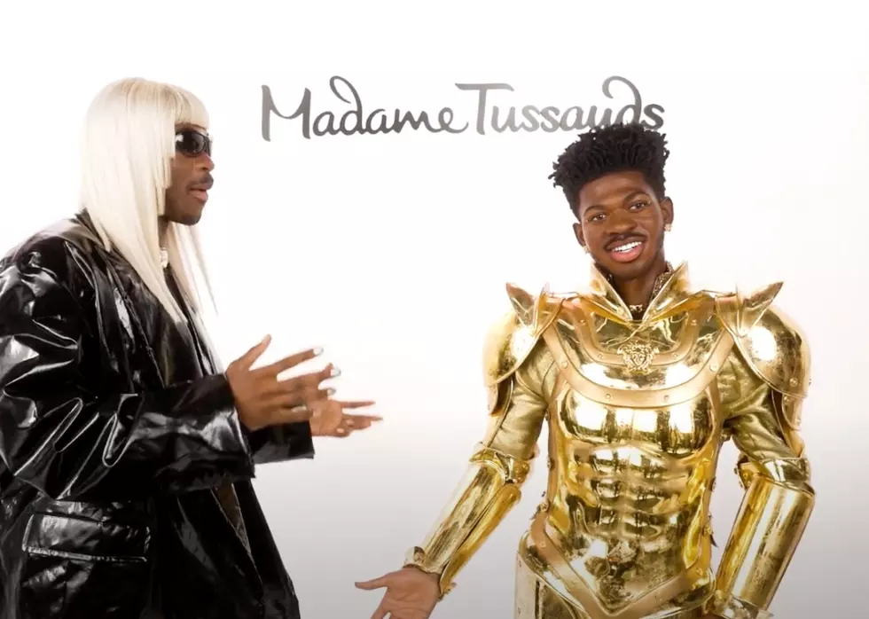 Lil Nas X wax figure.