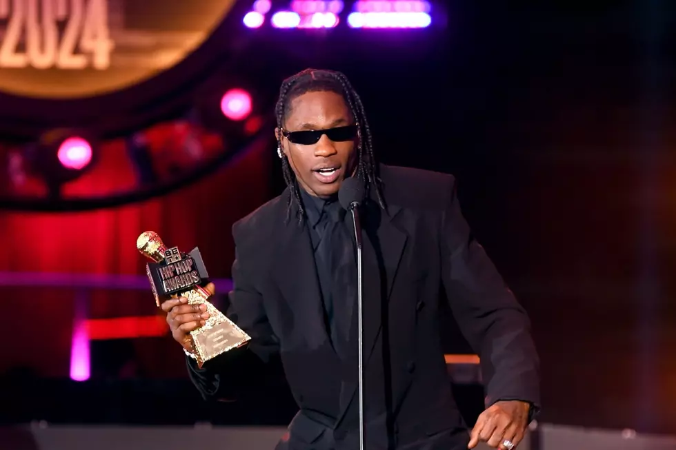 Travis Scott Receives I Am Hip Hop Award at 2024 BET Hip Hop Awards