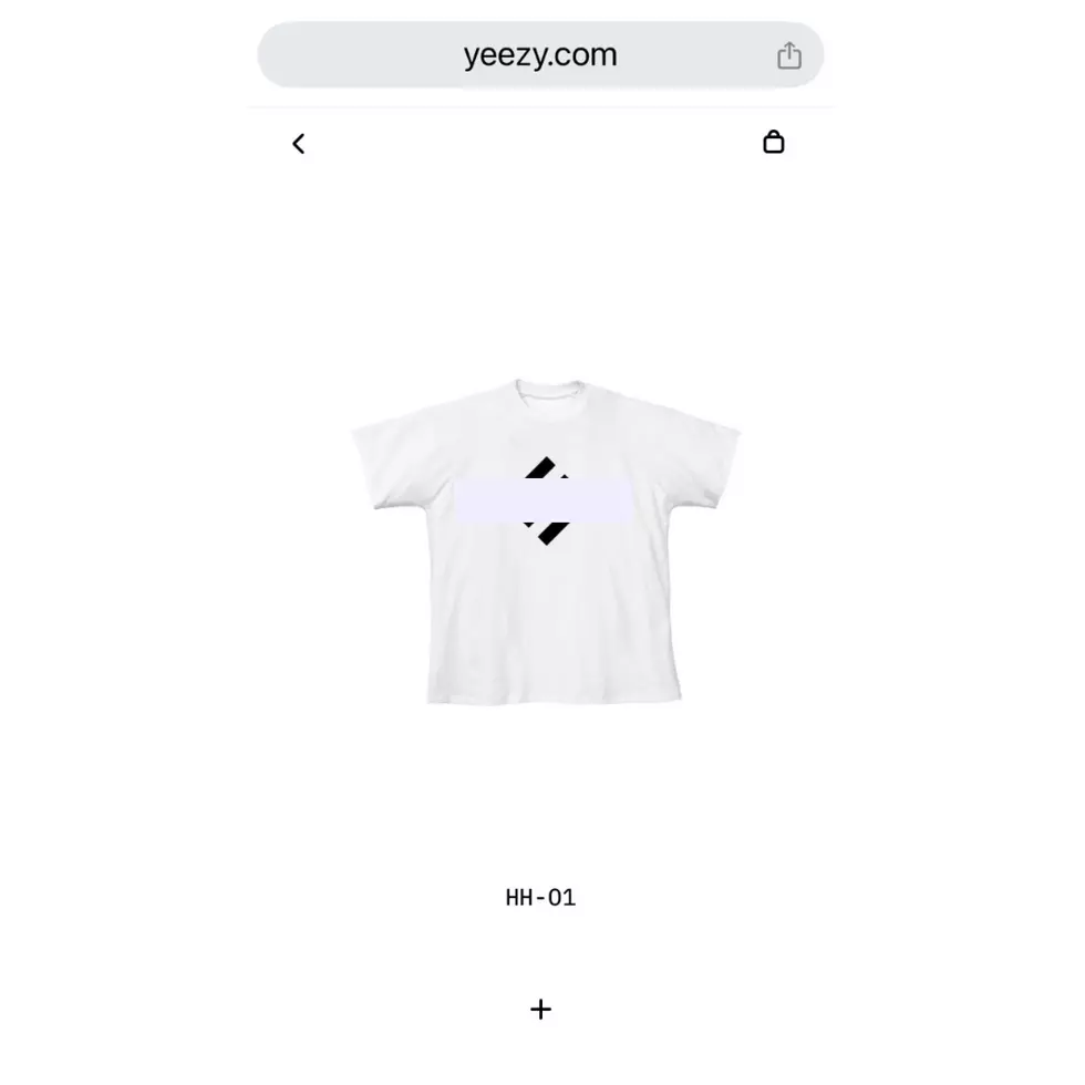 Kanye West sells swastika shirt.