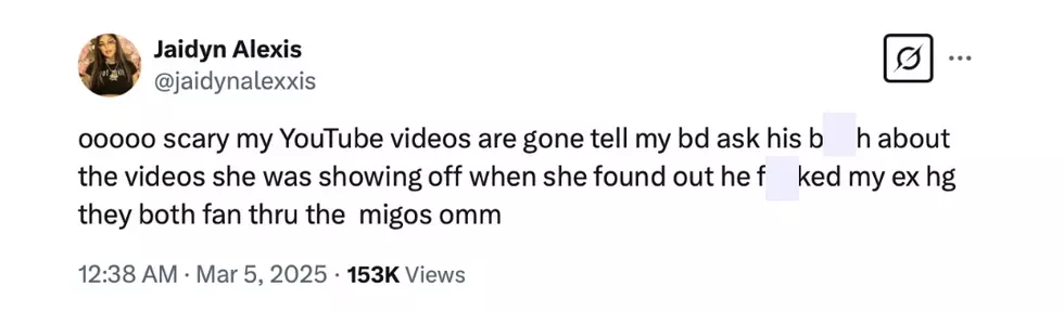 Jaidyn Alexis calls out Chrisean Rock.
