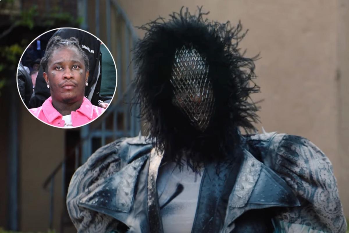 Young Thug Does Interview While Wearing the Oddest Outfit Ever Young Thug Does Interview While Wearing the Oddest Outfit Ever