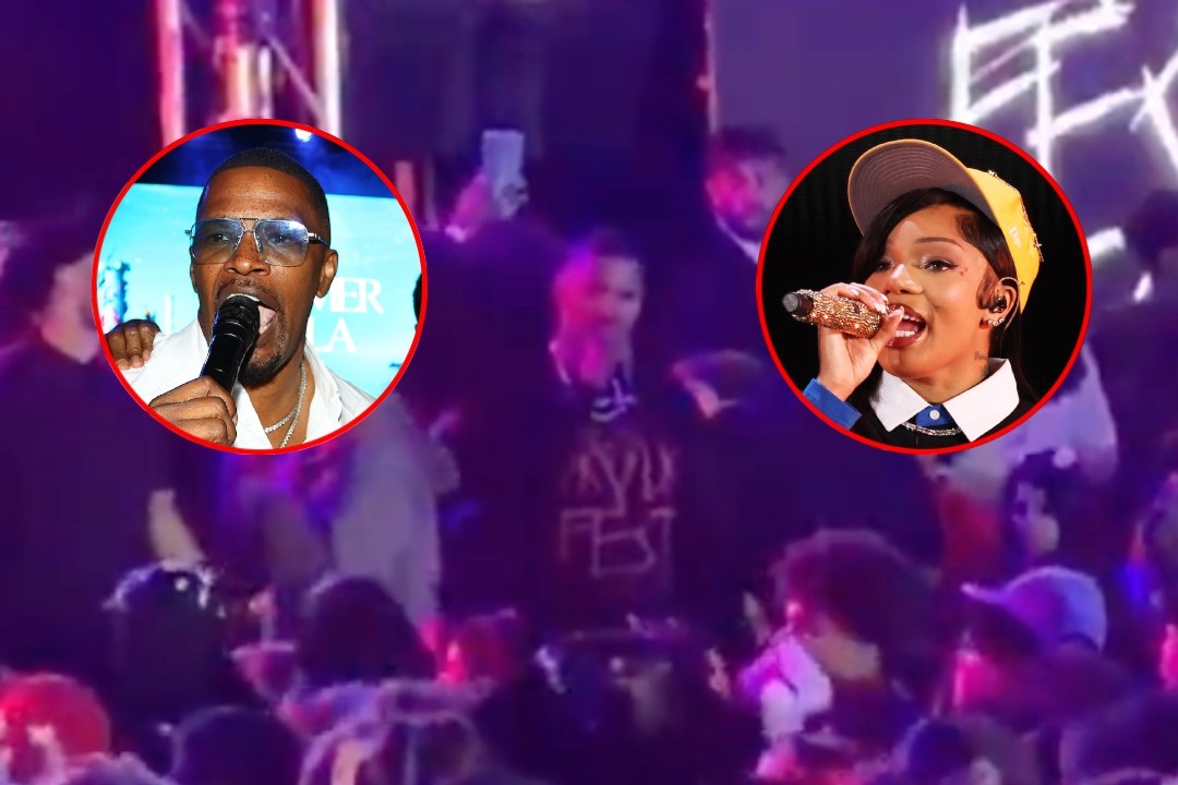 Jamie Foxx Goes Off on Fans for Throwing a Bottle at GloRilla