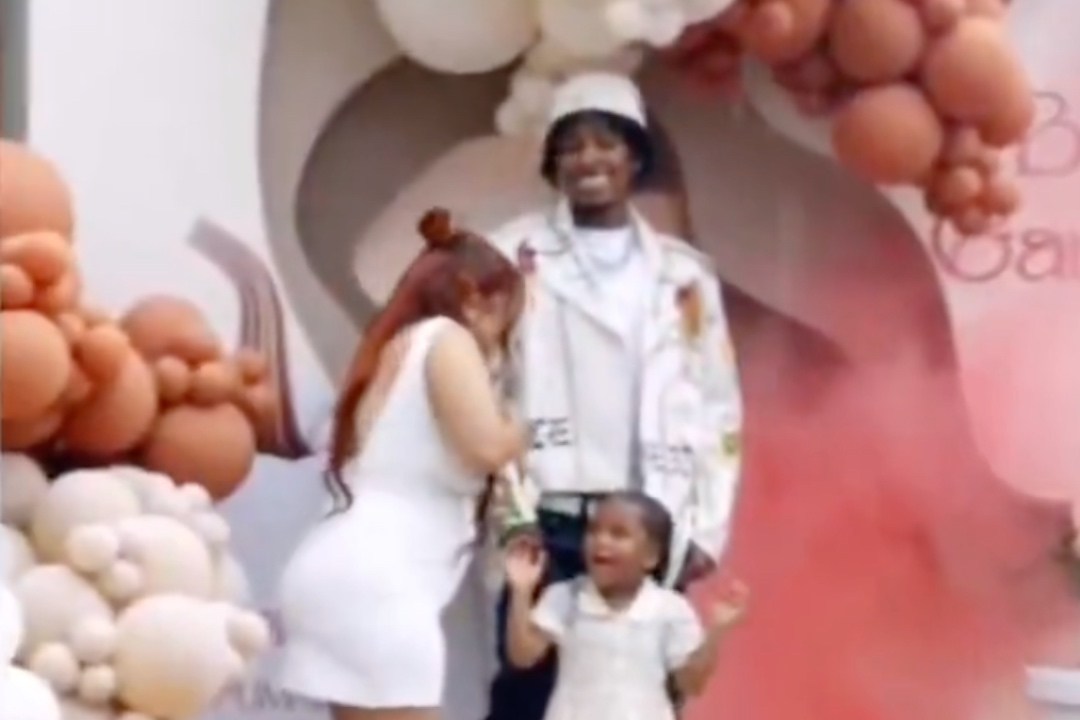 NBA YoungBoy Finds Out His Wife Is Having a Girl at Gender Reveal