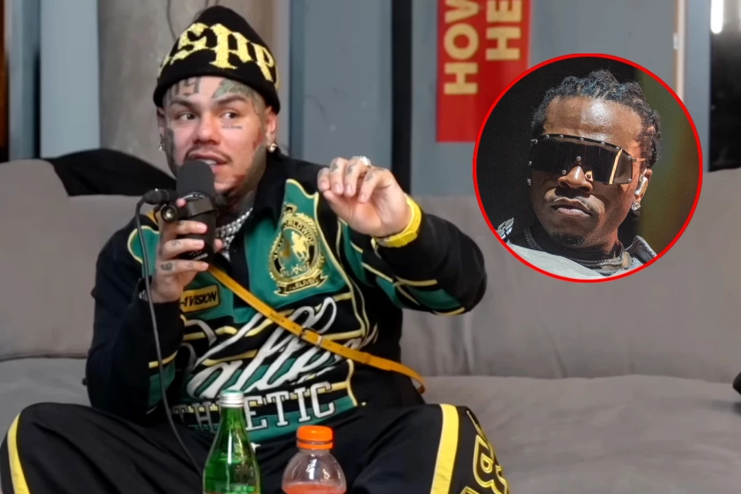 6ix9ine Posts Alleged Photo of Rich The Kid Talking to Police