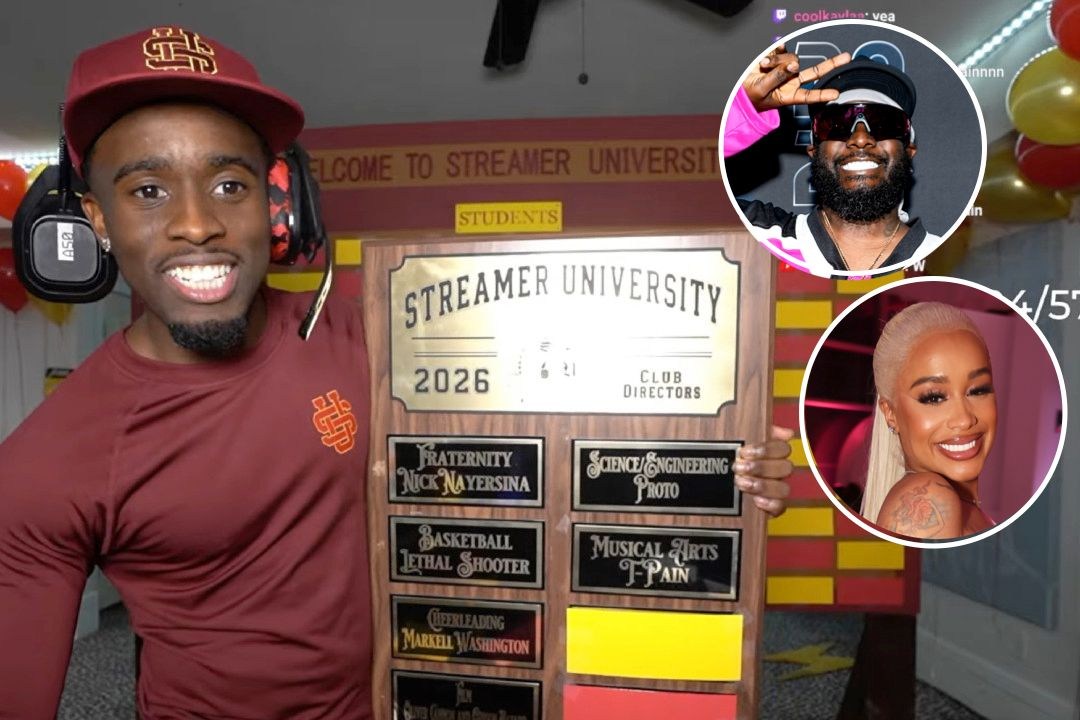 T-Pain and DreamDoll Join Kai Cenat's Streamer University 2026