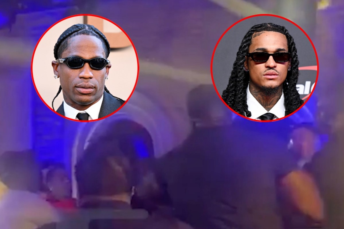Video Shows Fight Before Travis Scott Removed From Club Video Shows Fight Before Travis Scott Removed From Club