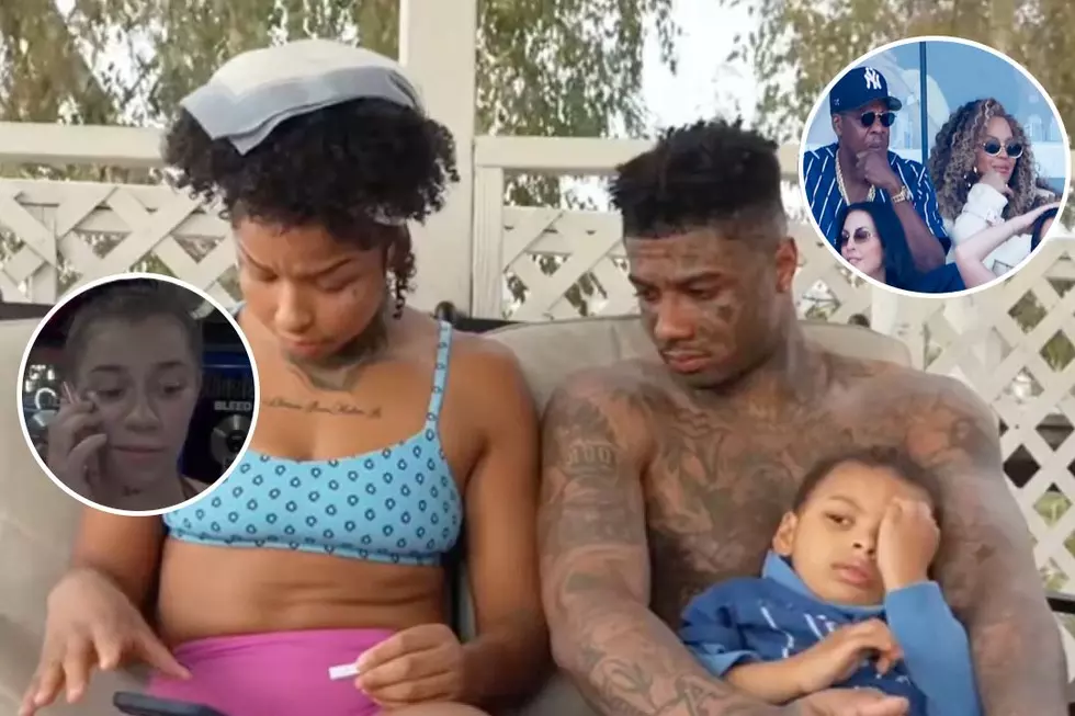 Blueface and Chrisean Spend the NIght