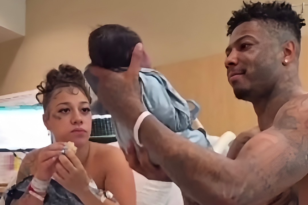 Blueface and Nevaeh Welcome Their First Child Together