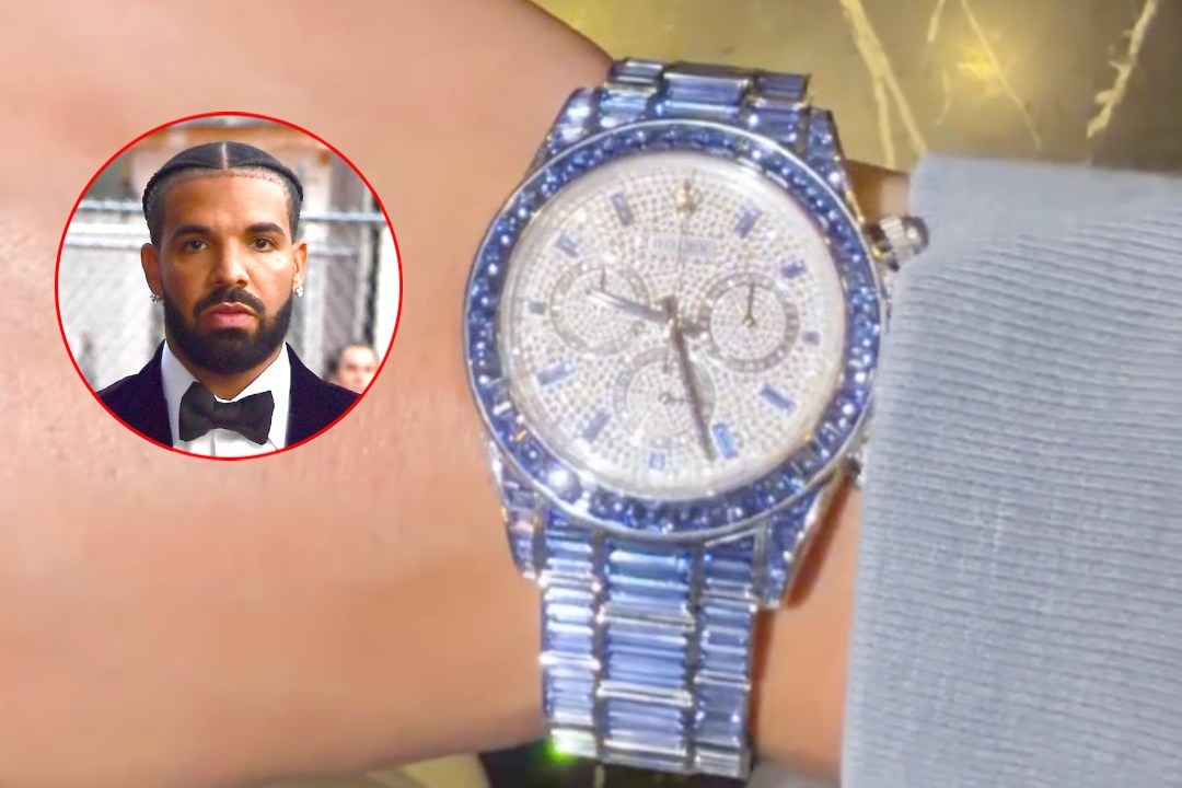 Drake Shows Off One-of-One Iceman-Inspired Rolex Daytona