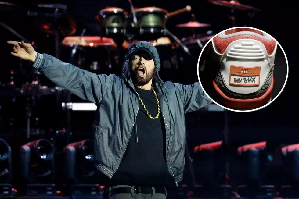 Over 100 Pairs of Autographed Sneakers From Eminem’s Personal Collection Are Up for Auction